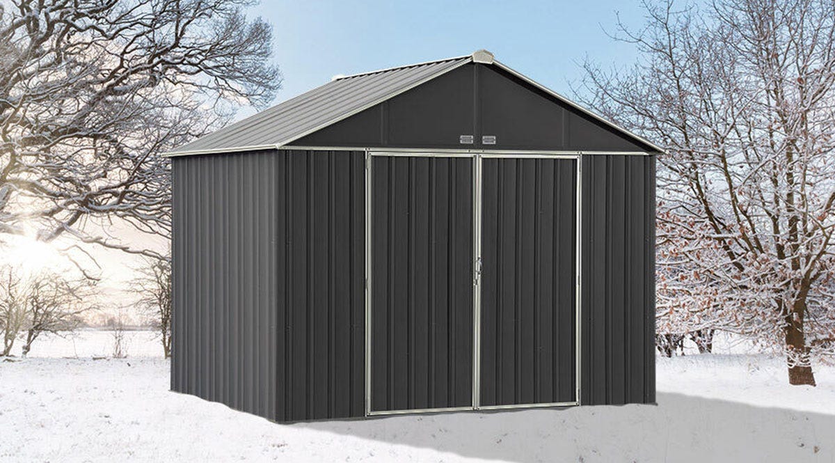 storage sheds for outdoor christmas decorations