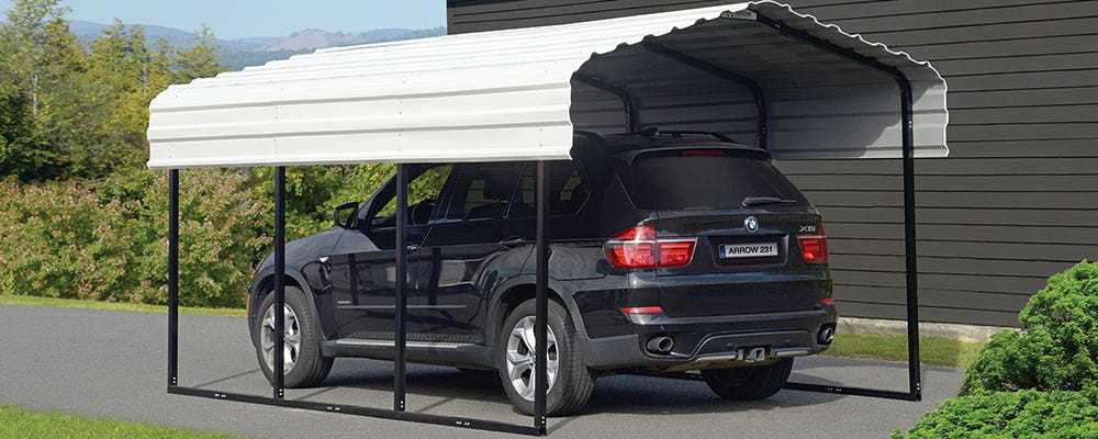 10 foot Wide Carports