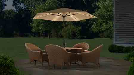 Outdoor Shade Options for your Fall Backyard from ShelterLogic